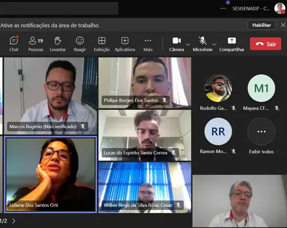 Reunião ONLINE — 2024, SENAI Jacareí